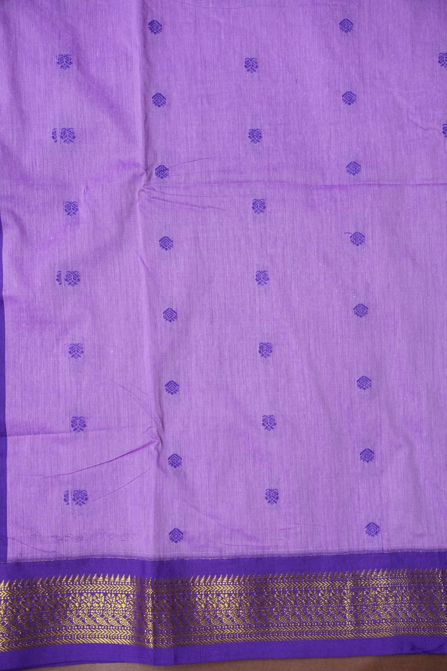 Kalyani Cotton Silk Saree - Purple