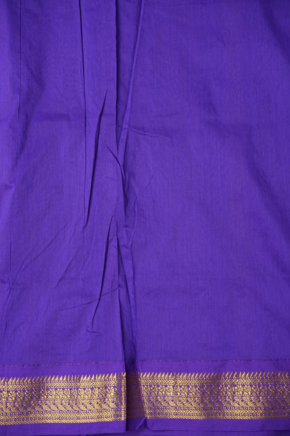 Kalyani Cotton Silk Saree - Purple
