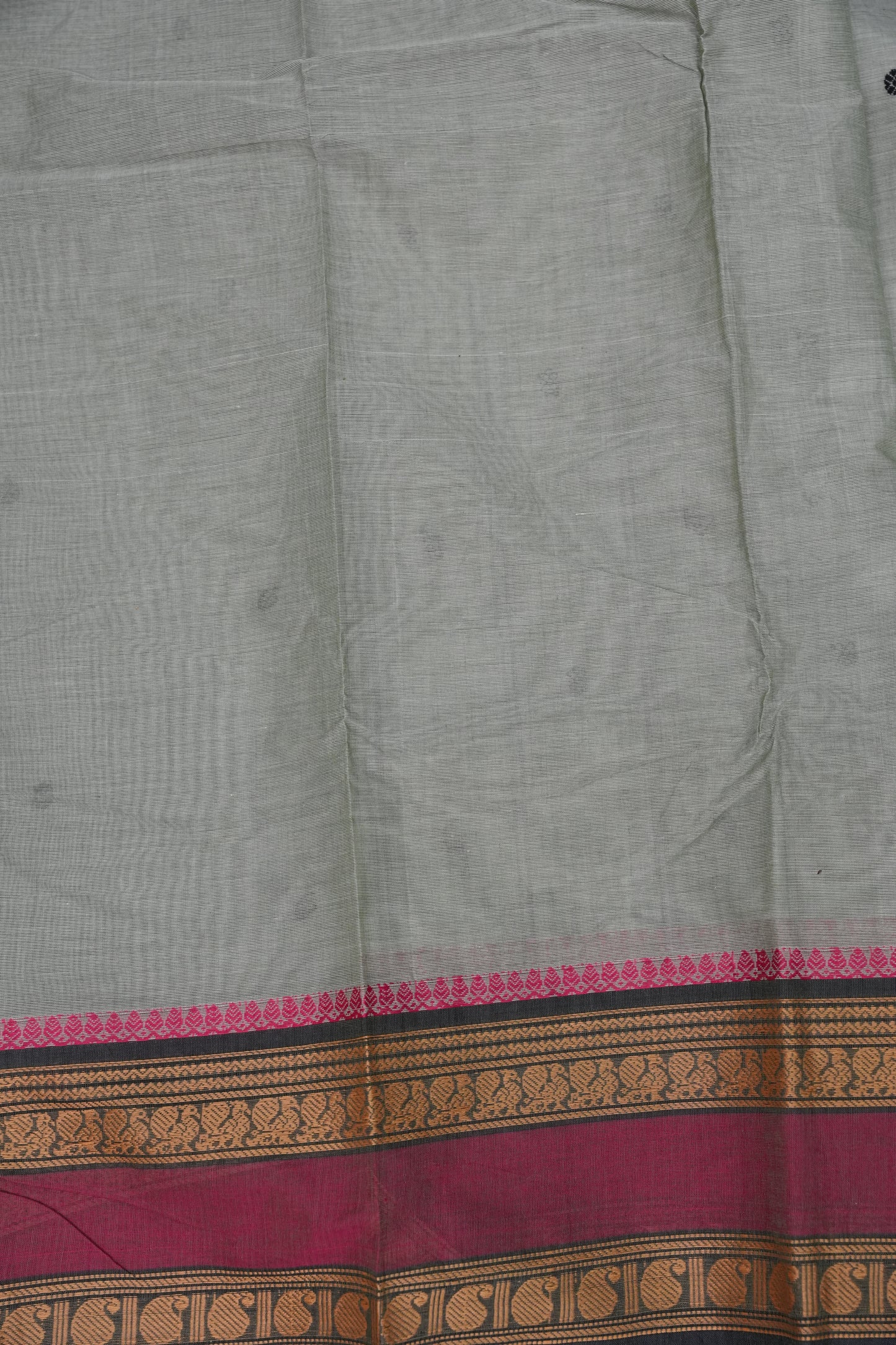 Kanchi Cotton Sarees - Grey