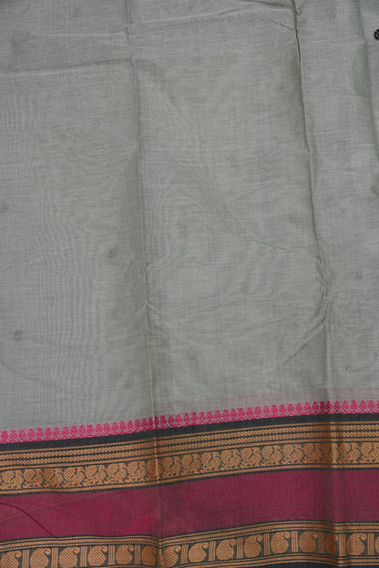 Kanchi Cotton Sarees - Grey