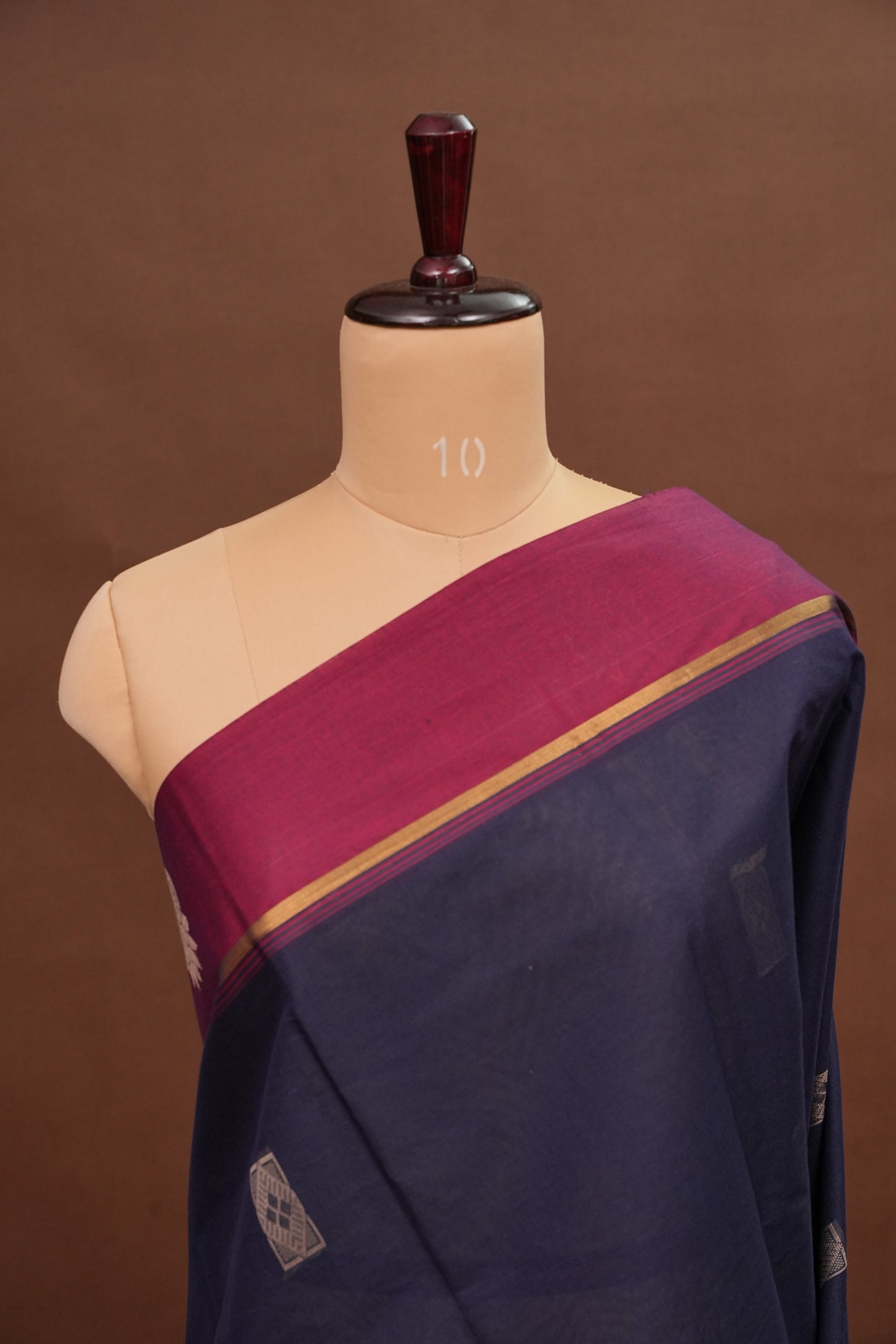 Chettinad Cotton Saree - Blue