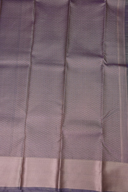 Digital Printed Semi Silk Saree - Ivory with Teal