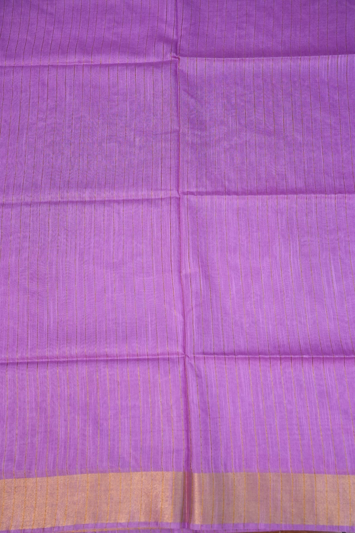 Semi Tussar Staple Saree – Purple