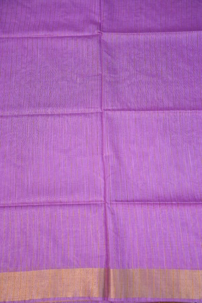 Semi Tussar Staple Saree – Purple