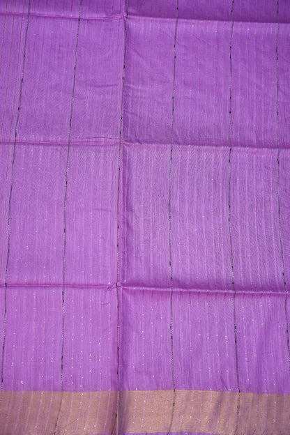 Semi Tussar Staple Saree – Purple