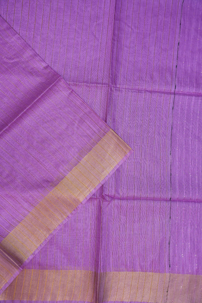 Semi Tussar Staple Saree – Purple