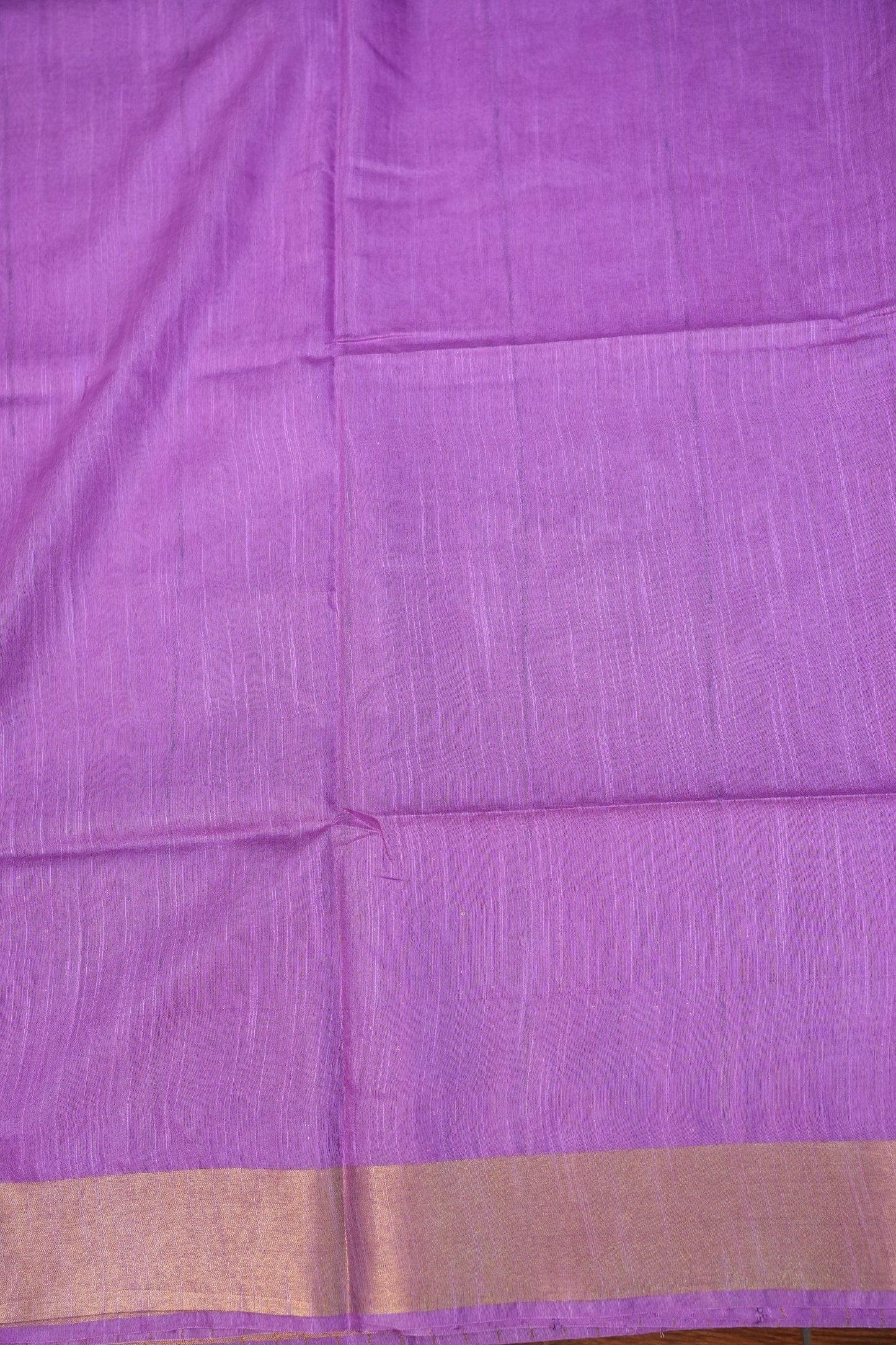 Semi Tussar Staple Saree – Purple