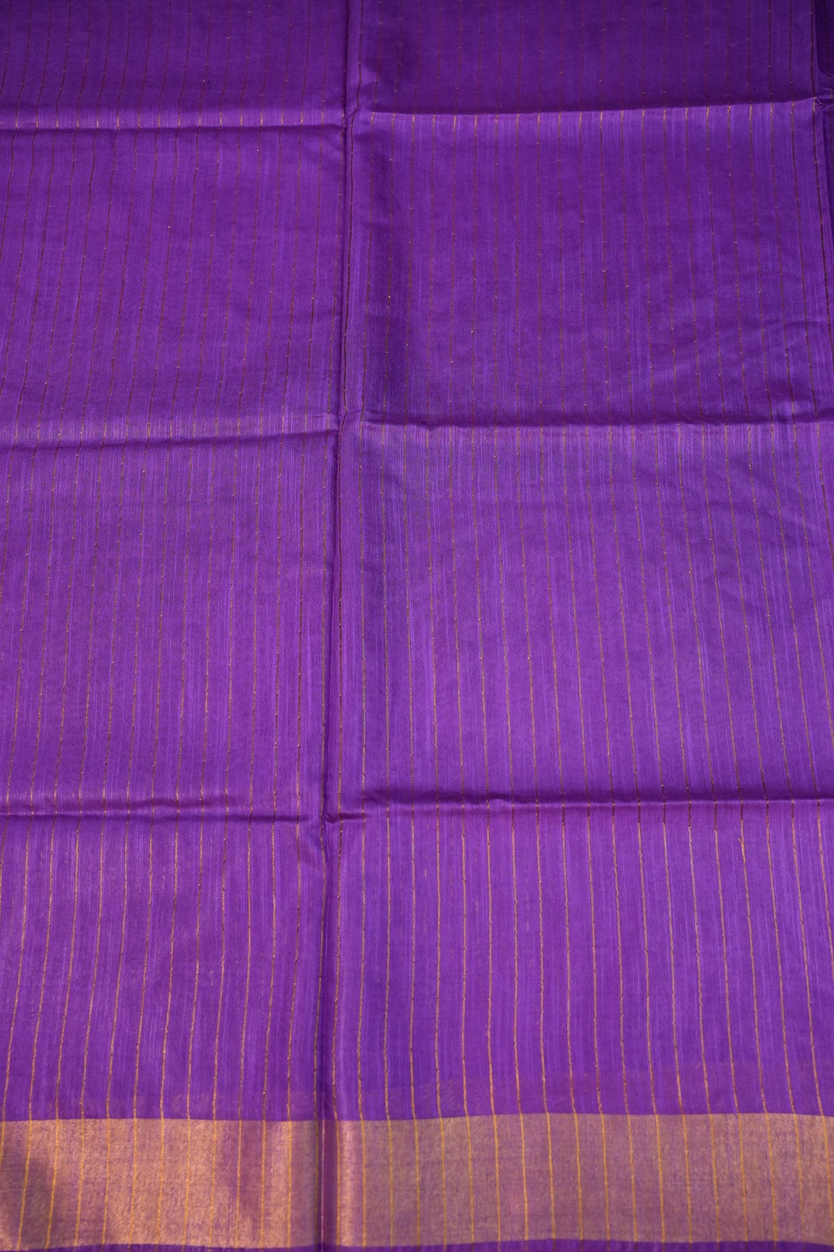 Semi Tussar Staple Saree – Purple