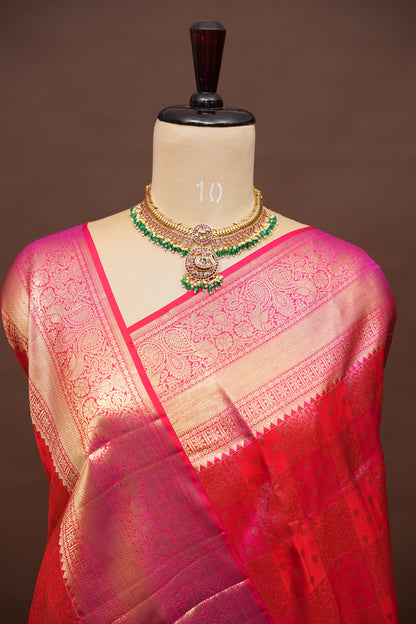 Rangkat Collection|Pure Kanchipuram Silk Saree|SIlk Mark Certified