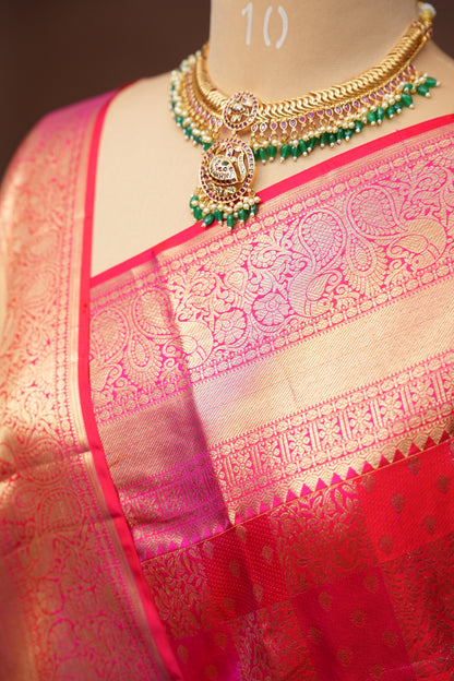 Rangkat Collection|Pure Kanchipuram Silk Saree|SIlk Mark Certified