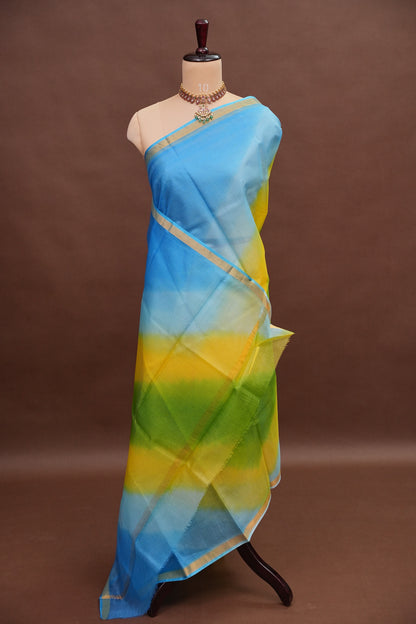 Silk Kota Multicolor Saree