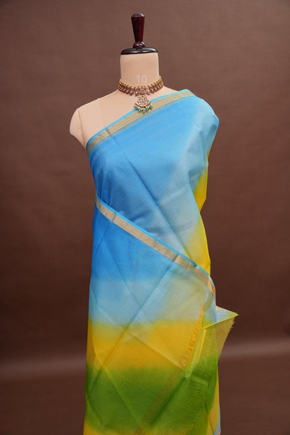 Silk Kota Multicolor Saree