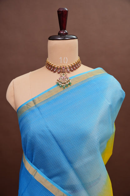 Silk Kota Multicolor Saree