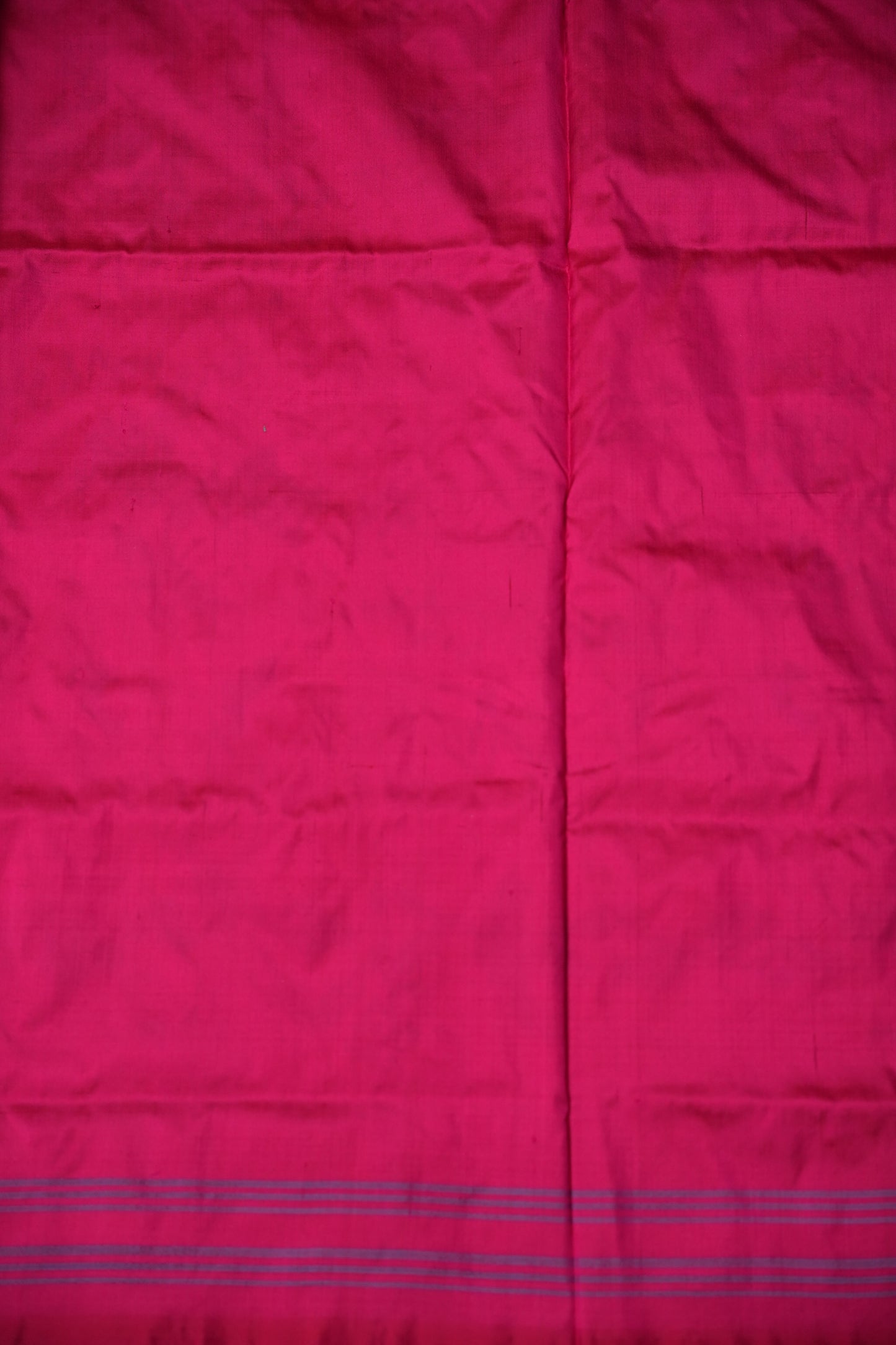 Pure Ikkat Soft Silk Saree -  Pink with Multicolour
