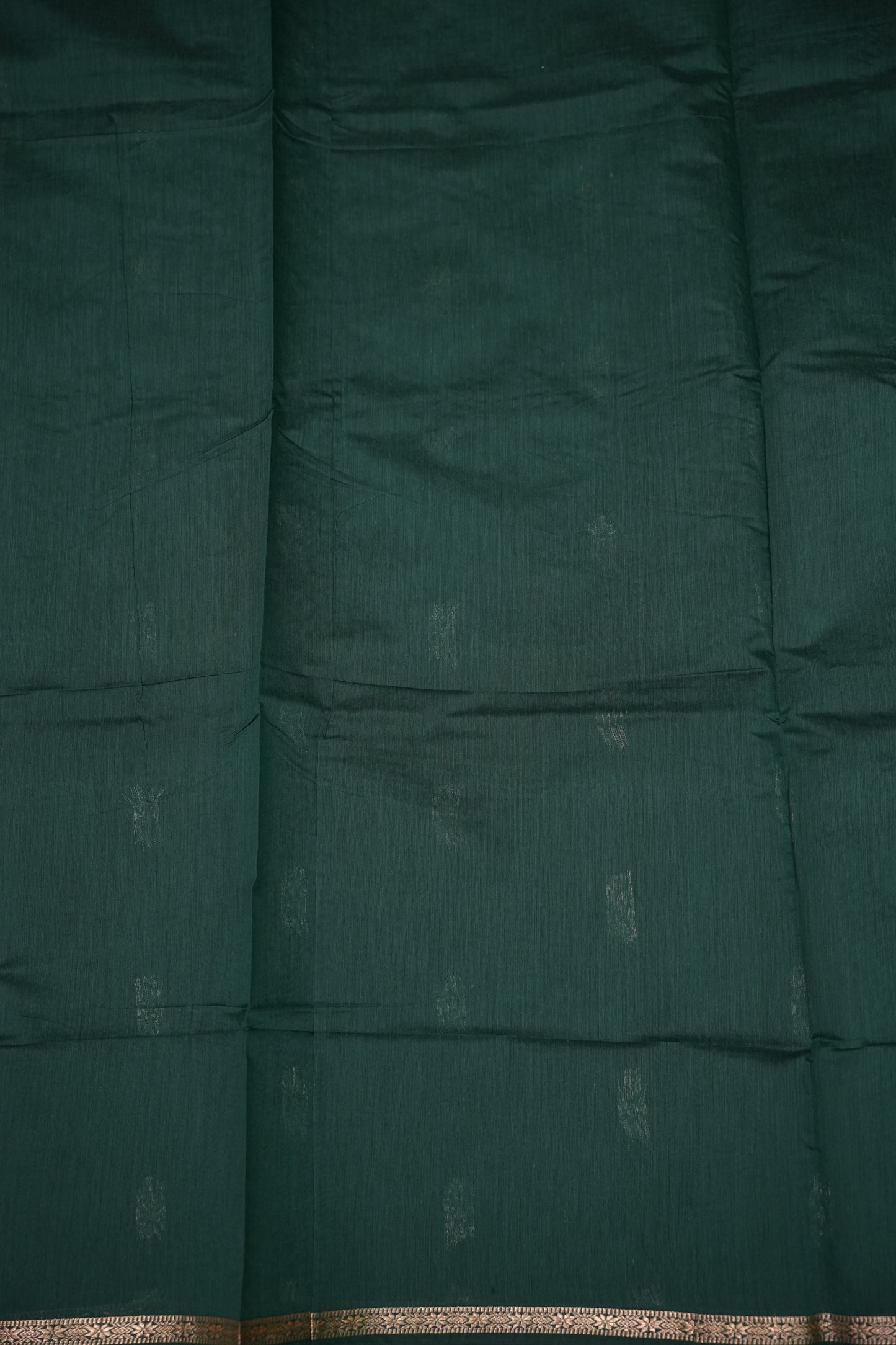 Maheshwari Silk Cotton Saree|Green