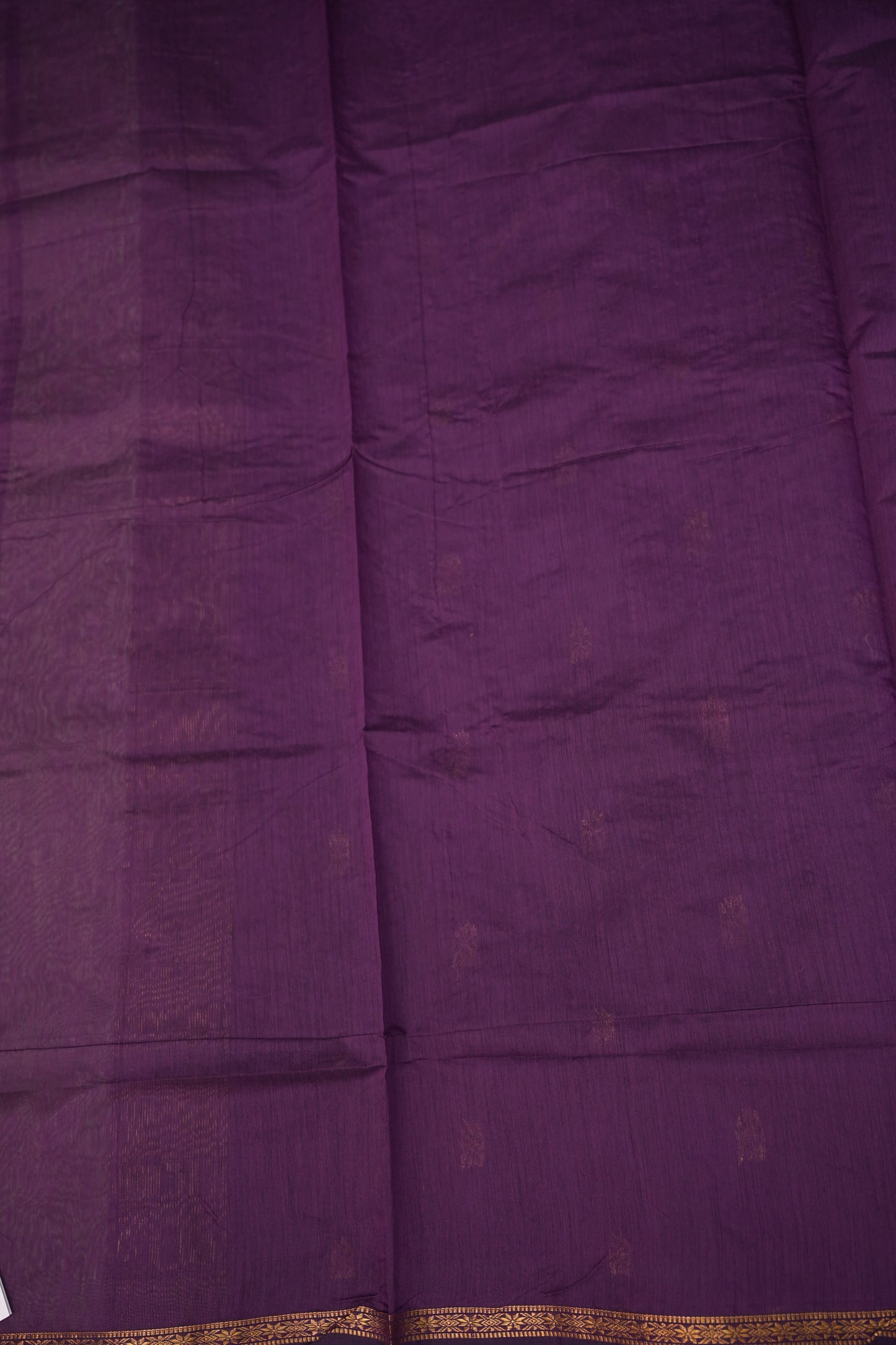 Maheshwari Silk Cotton Saree|Sage Green and Purple