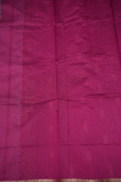 Maheshwari Silk Cotton Saree|Lavender and Pink