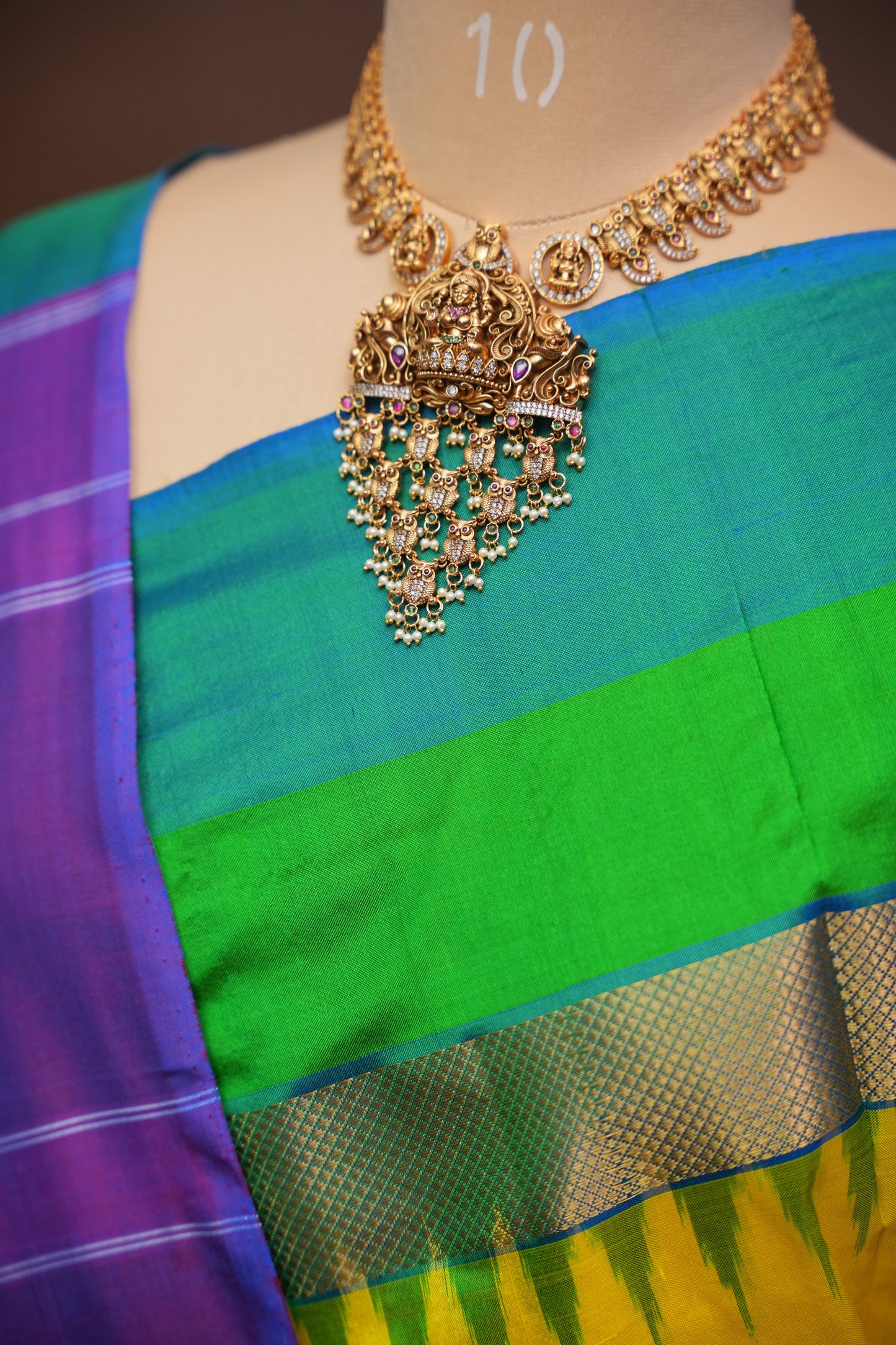 Pure Ikkat Soft Silk Saree - Yellow