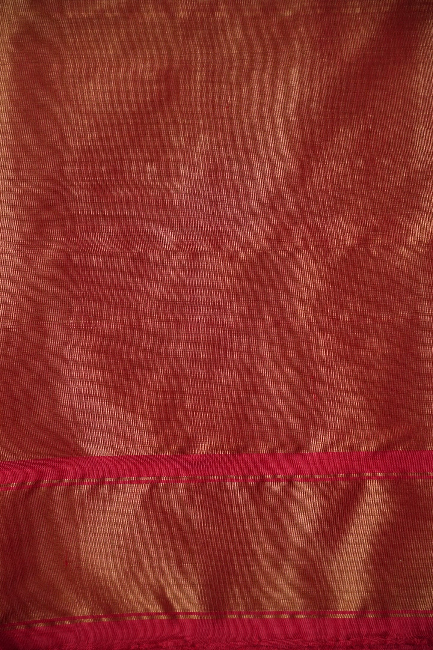 Pure Ikkat Soft Silk Saree - Ivory & Red