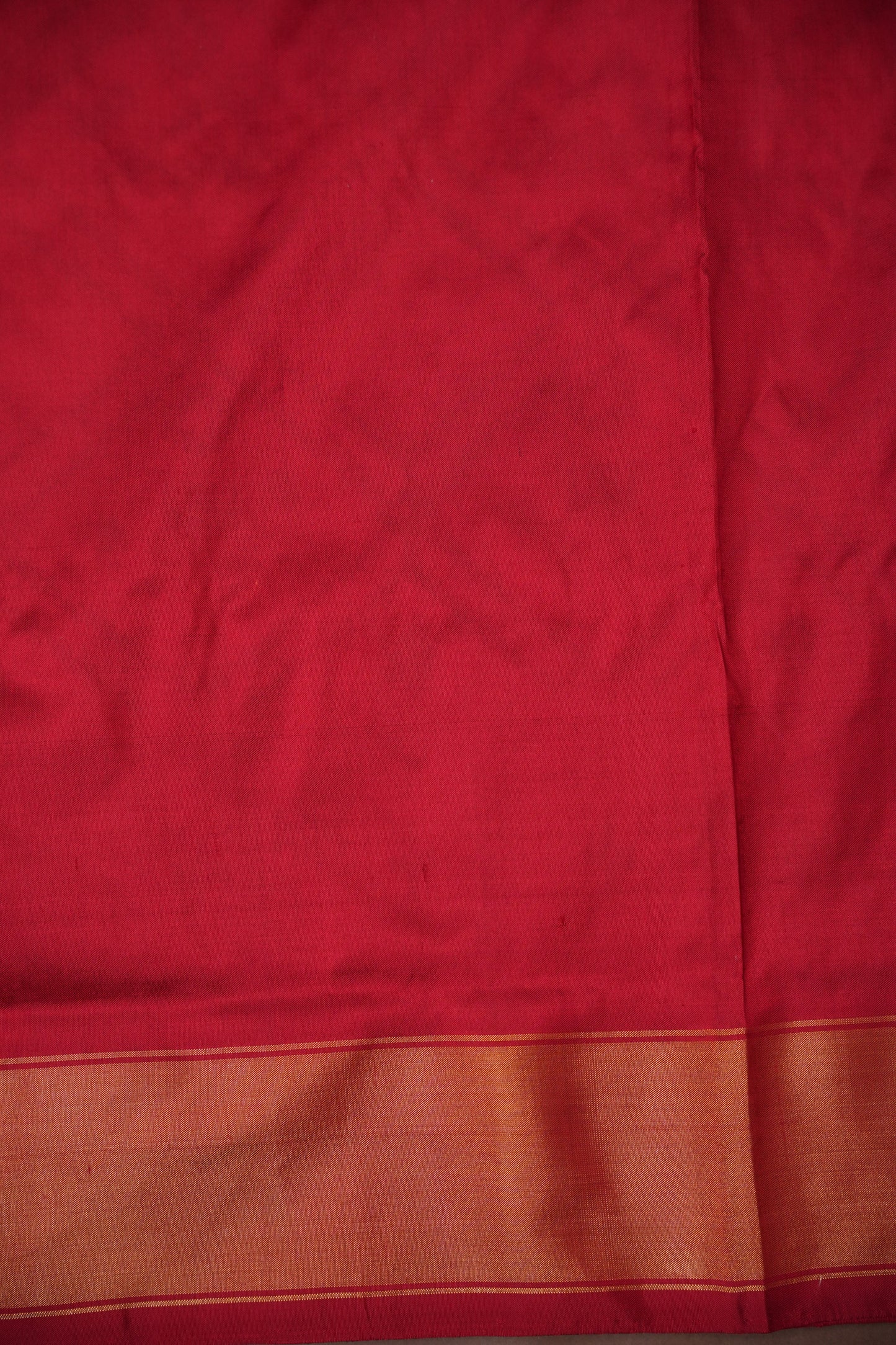 Pure Ikkat Soft Silk Saree - Ivory & Red