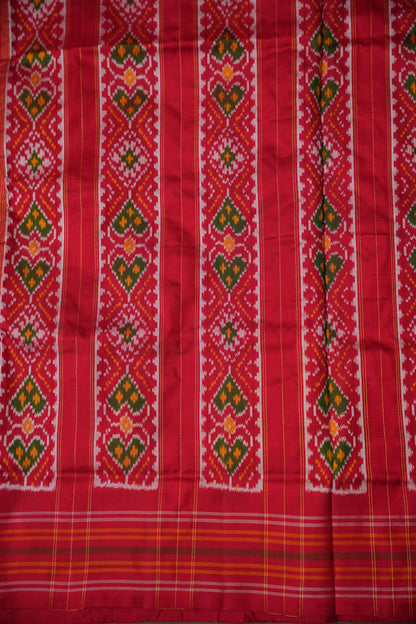 Pure Ikkat Soft Silk Saree - Aubergine Purple