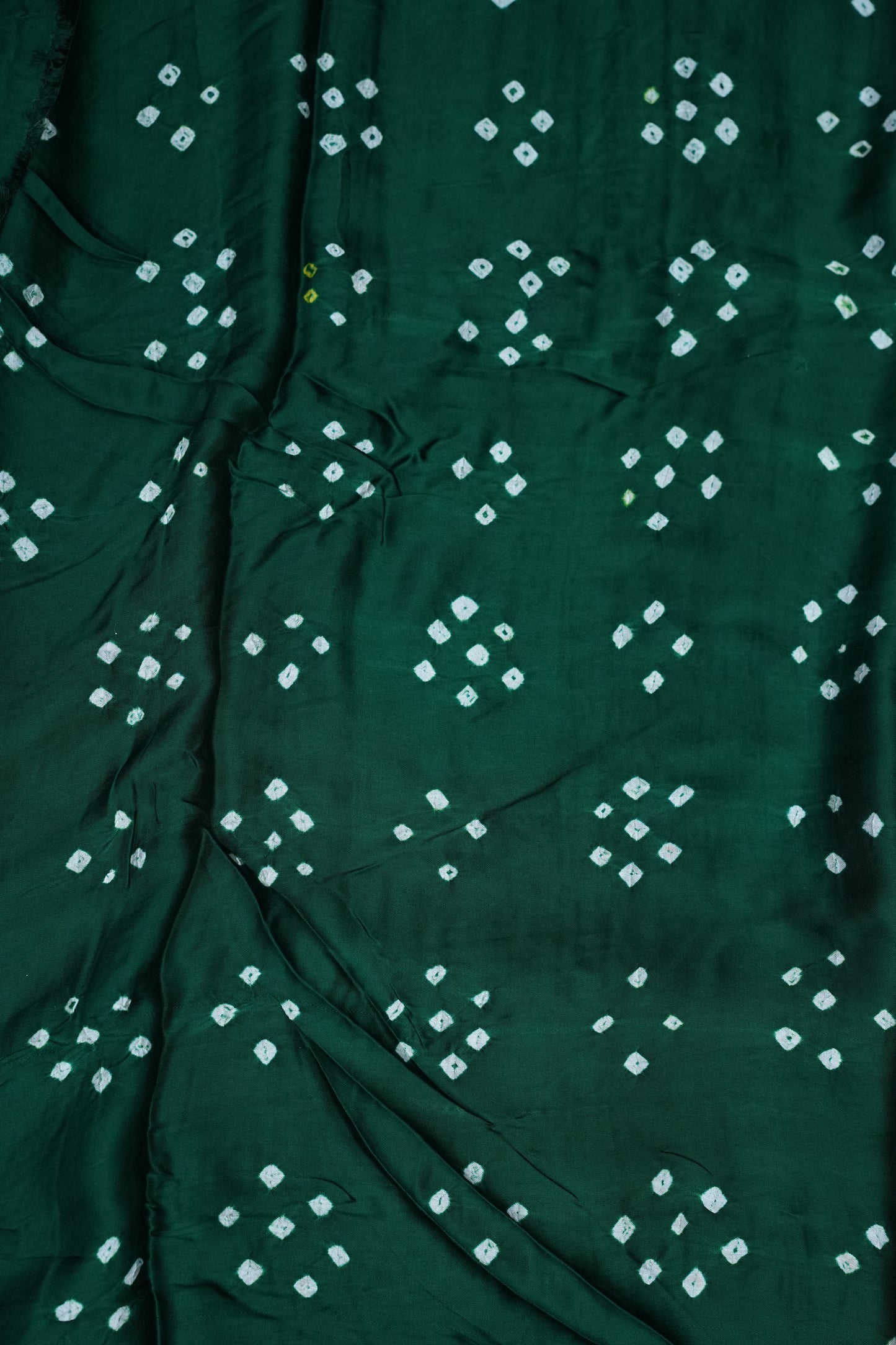 Subarnam's Exclusive Statement Saree – Pure Modal Silk Bandhani & Kalamkari Saree