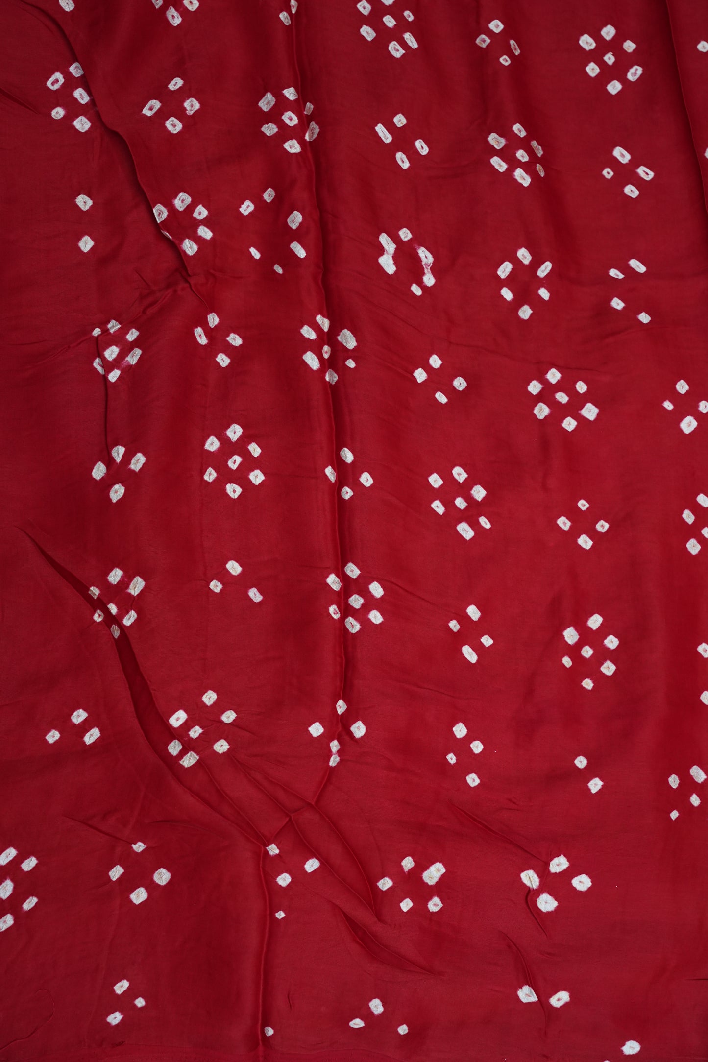 Subarnam's Exclusive Statement Saree – Pure Modal Silk Bandhani Kalamkari Saree