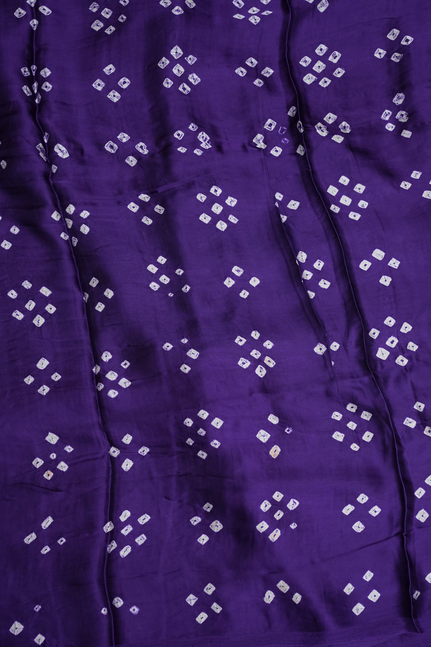 Subarnam's Exclusive Statement Saree – Pure Modal Silk Bandhani Kalamkari Saree