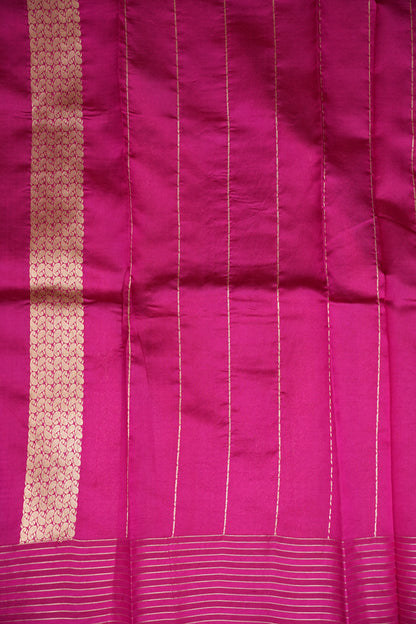 Pure Mango Silk in Rani Pink | Silk Mark Certified