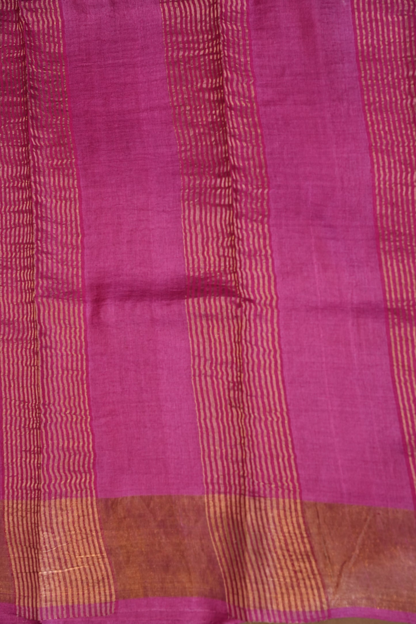 Floral Printed Pure Tussar Silk Saree - Teal Green | Silk Mark Certified