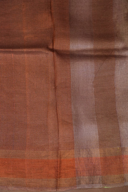 Floral Printed Pure Tussar Silk Saree-Pistachio|Silk Mark Certified