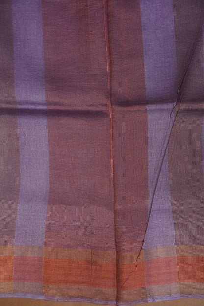 Floral Printed Pure Tussar Silk Saree-Sea Green|Silk Mark Certified