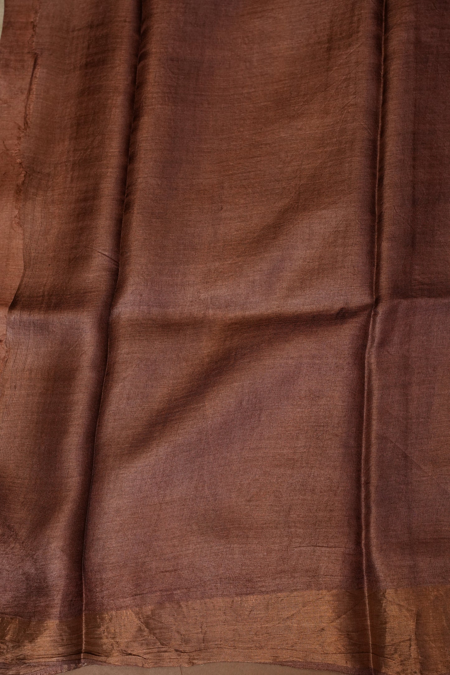 Floral Printed Pure Tussar Silk Saree-Half white|Silk Mark Certified