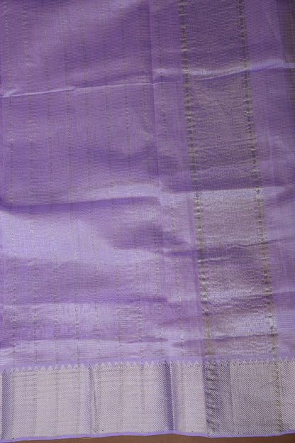 Mangalagiri Silk Cotton Saree - Lavender