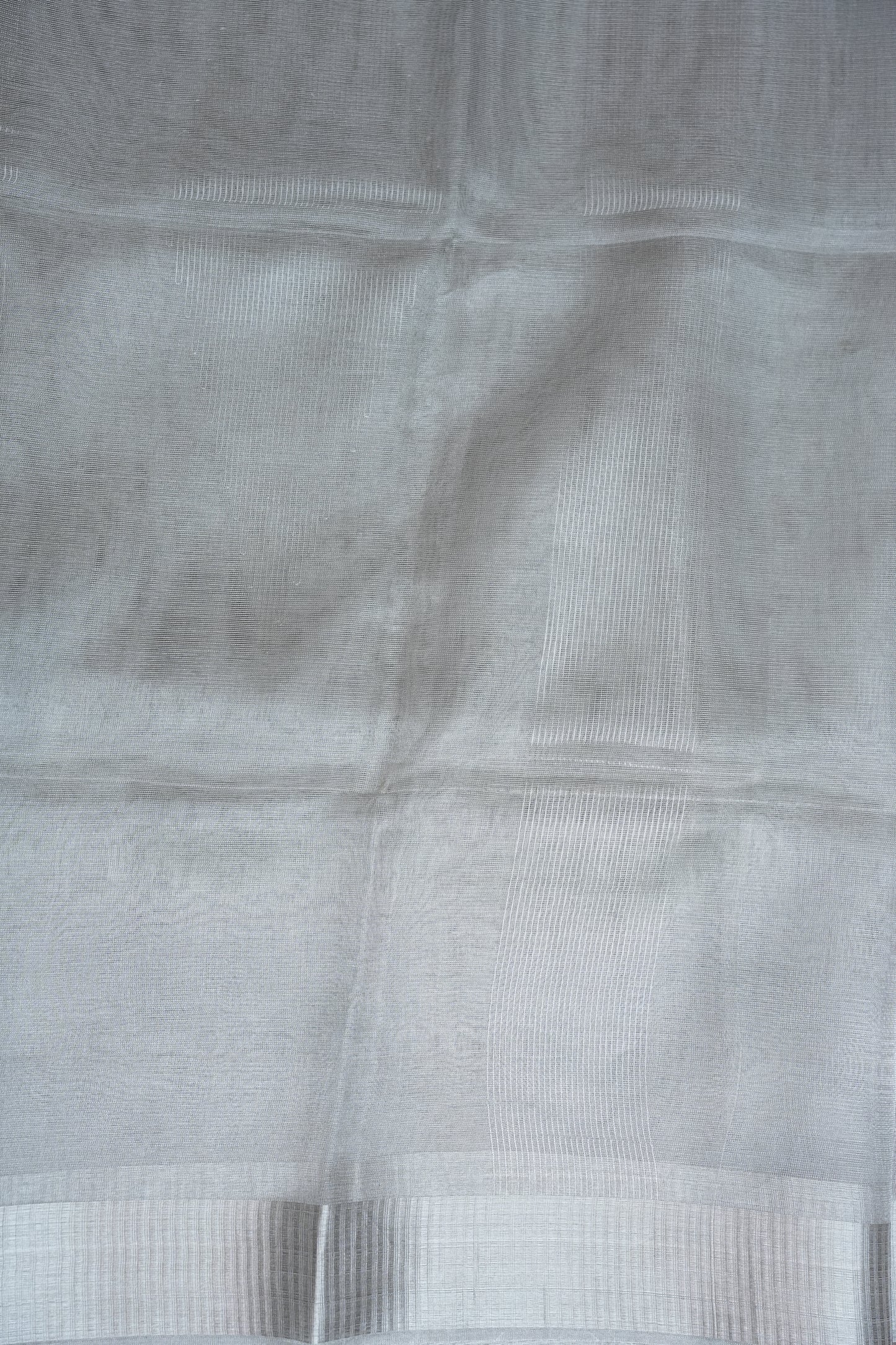 Premium Tissue Silk Saree – Timeless Silver Elegance