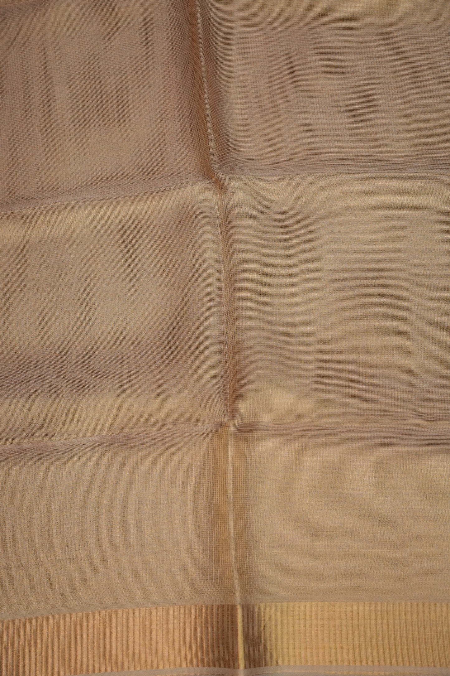 Premium Tissue Silk Saree – Elegant Champagne Gold Grace