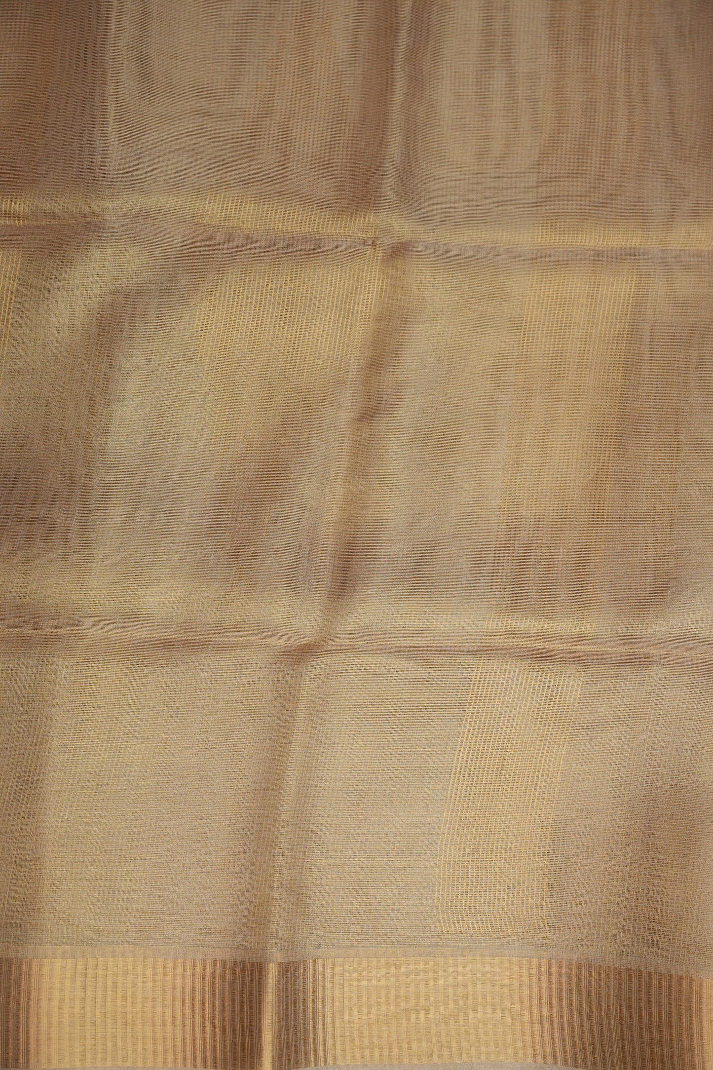 Premium Tissue Silk Saree – Elegant Champagne Gold Grace
