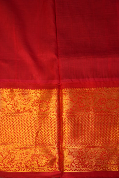 Pure Kuppadam Saree - Bottle Green
