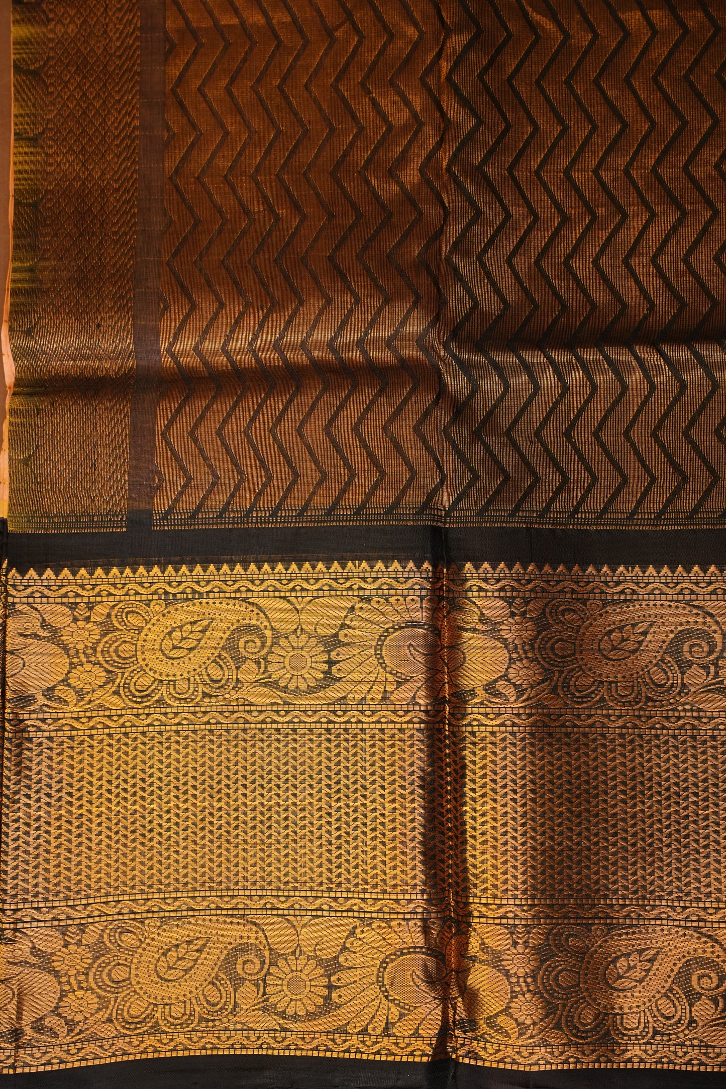Pure Kuppadam Saree - Baby Pink