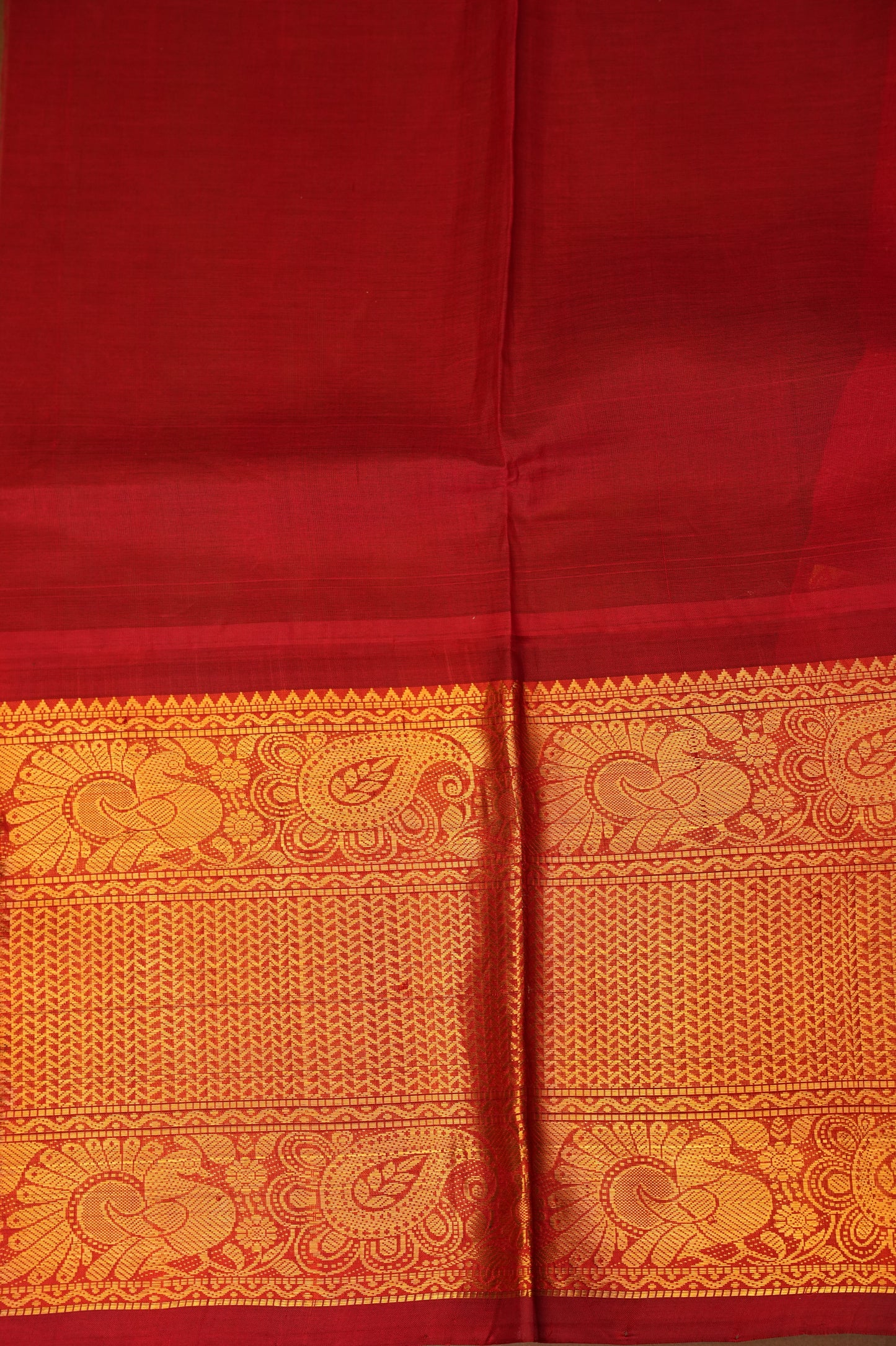 Pure Kuppadam Saree - Deep Purple