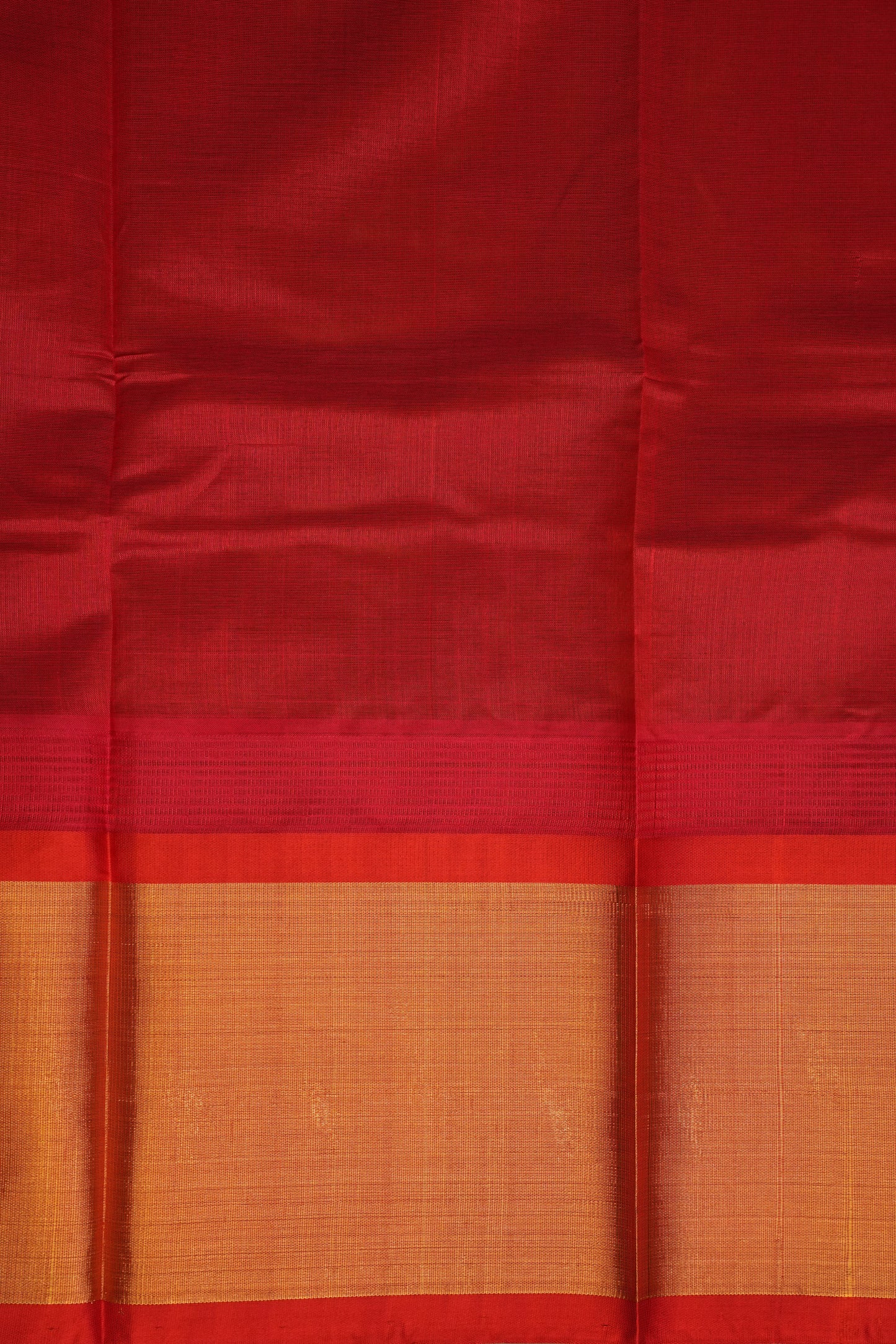 Pure Kuppadam Korvai Pattu Saree-Royal Blue & Red