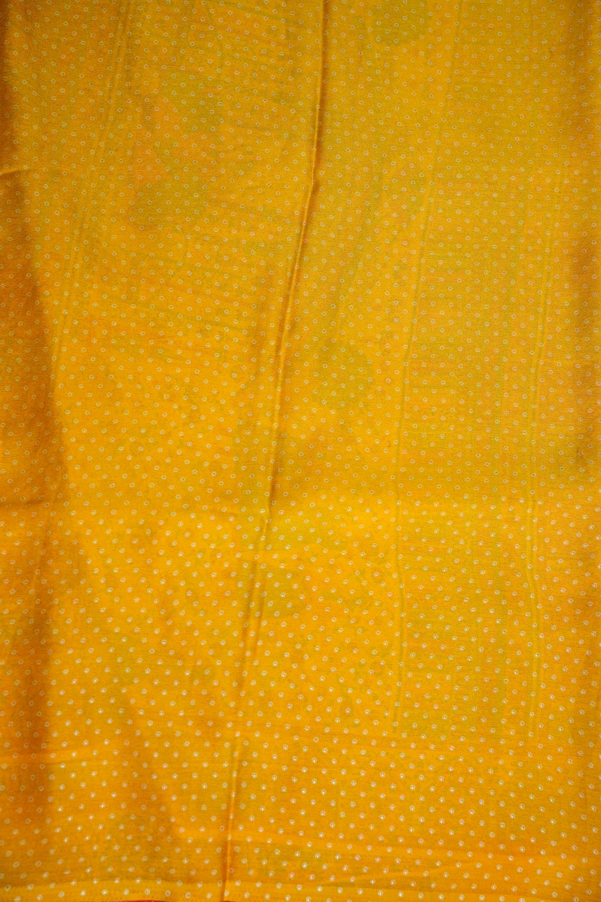 Semi Georgette Saree with Royal Palace Heritage Print – Mustard