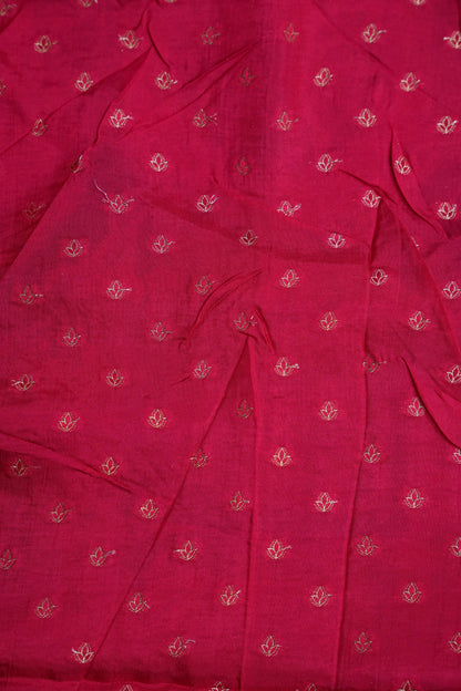 Kashmiri Pashmina Story Telling Saree - Pink