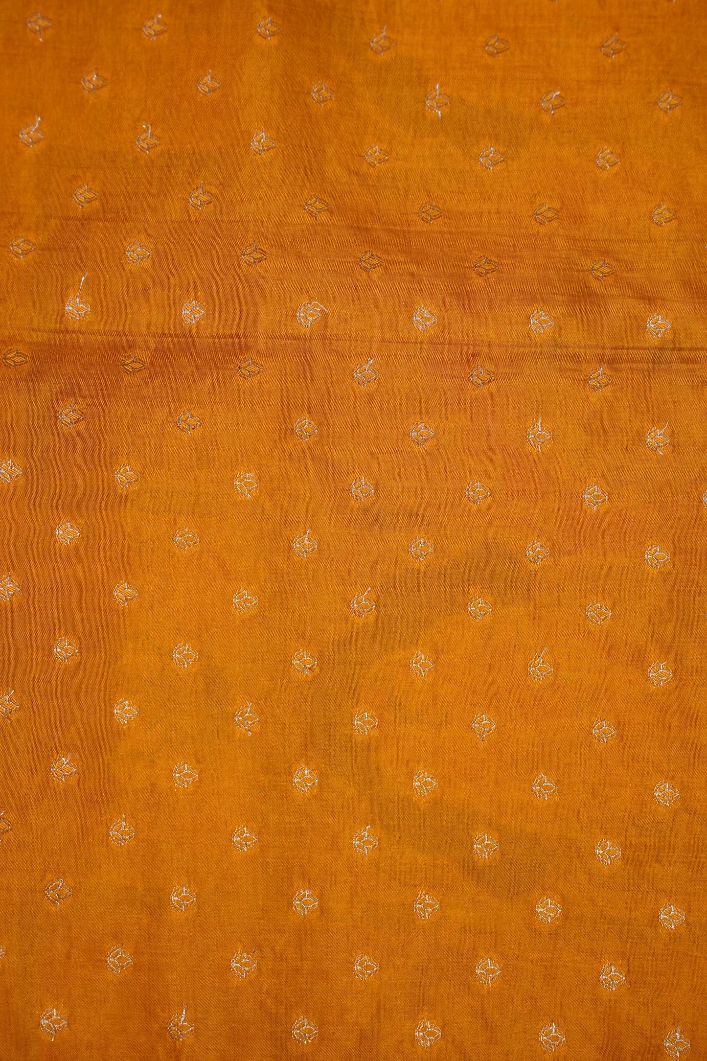 Kashmiri Pashmina Story Telling Saree - Mustard Yellow