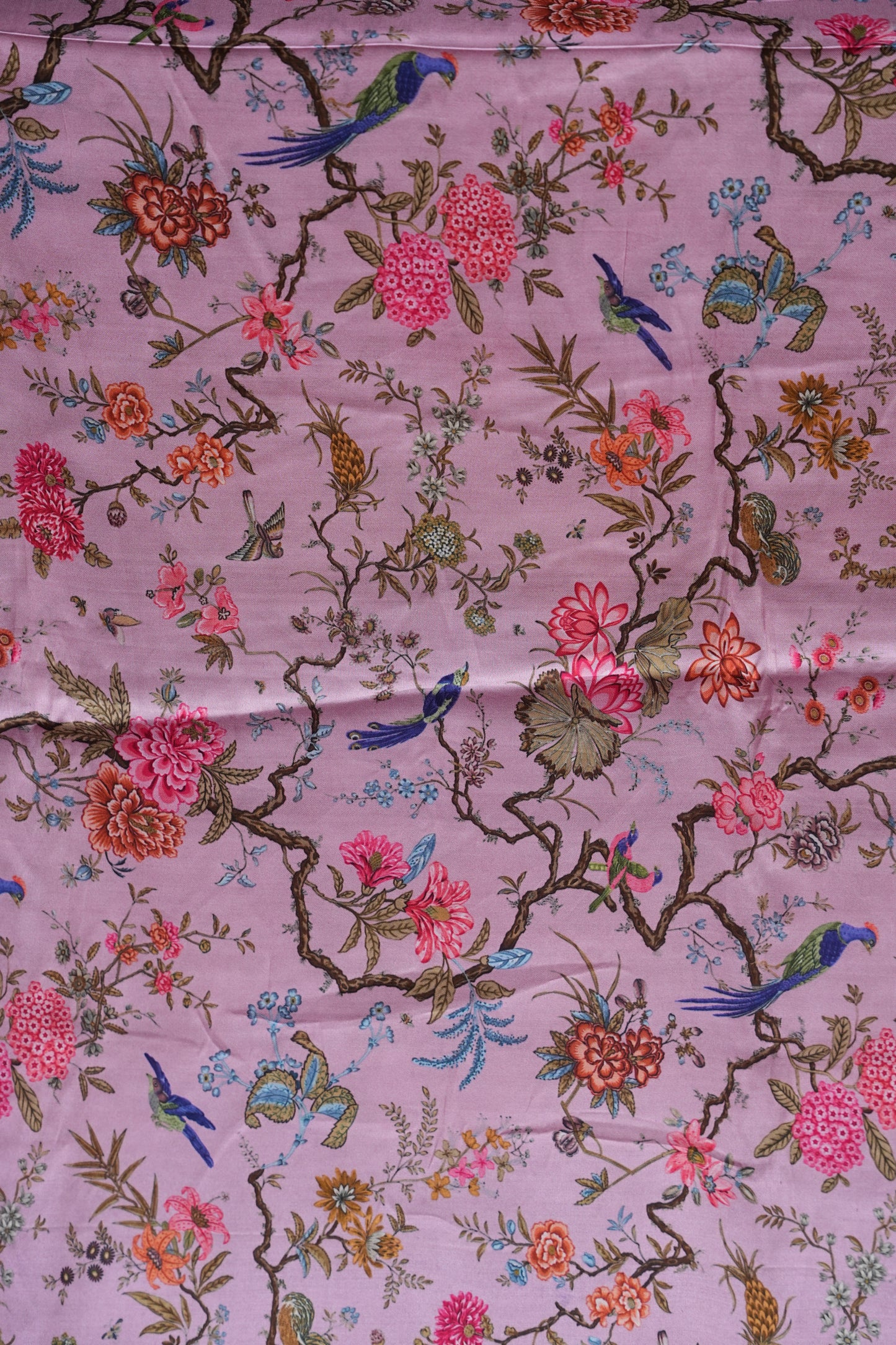 Bandhini Garchola Modal Silk Saree - Pink & Blue