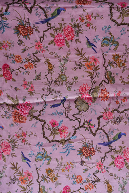 Bandhini Garchola Modal Silk Saree - Pink & Blue