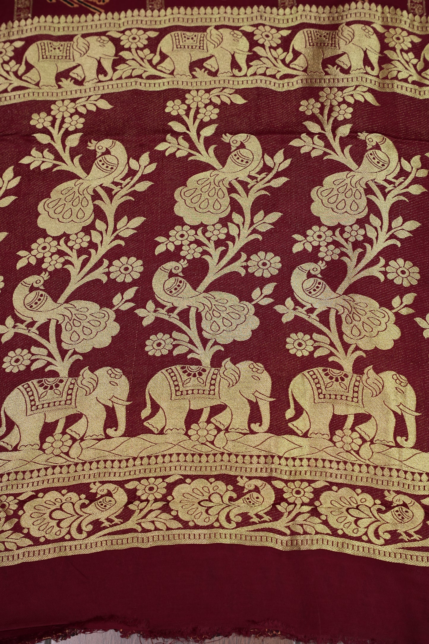 Bhandini Garchola maroon