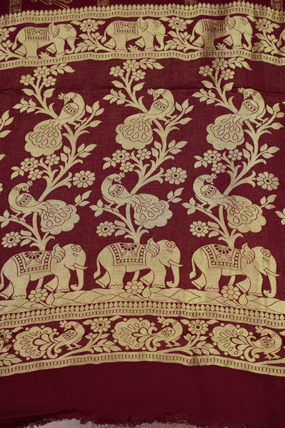 Bhandini Garchola maroon