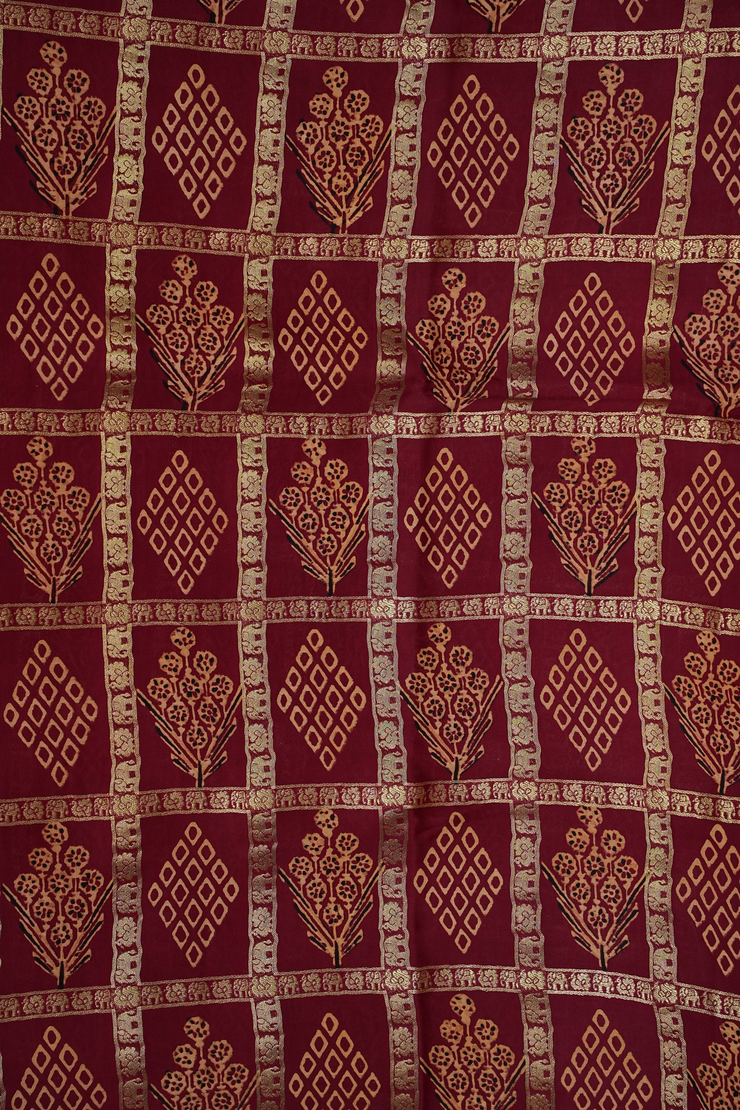 Bhandini Garchola maroon