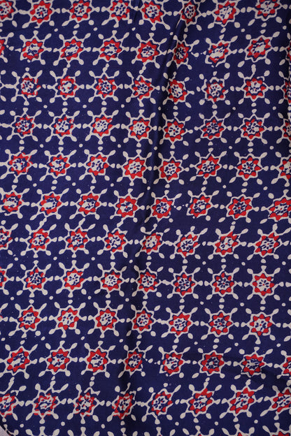 Bandhini Garchola Modal Silk Saree - Navy Blue